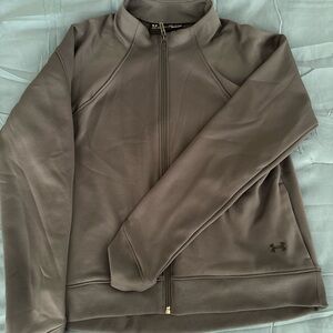 Under Armour Grey Full-Zip ColdGear Jacket